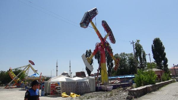 Karslı çocukların 'güvenli' lunapark keyfi