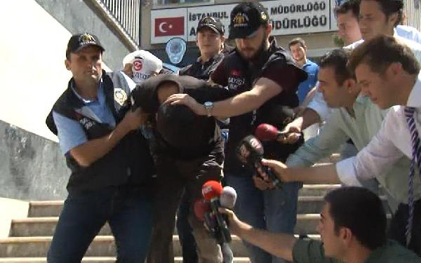 Jiletli saldırgan adliyeye sevkedildi (1)