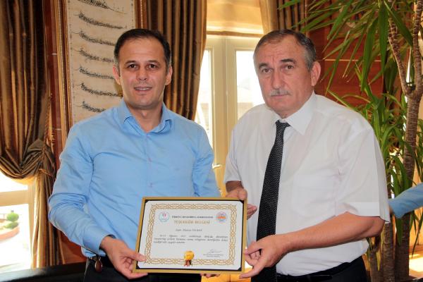 Oryantiring Federasyonu'ndan teşekkür