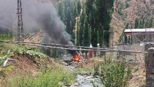 Beytüşşebap'ta jandarma karakoluna bombalı araçla saldırı