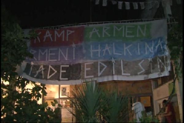 "Kamp Armen gönüllülerine saldırı" iddiası