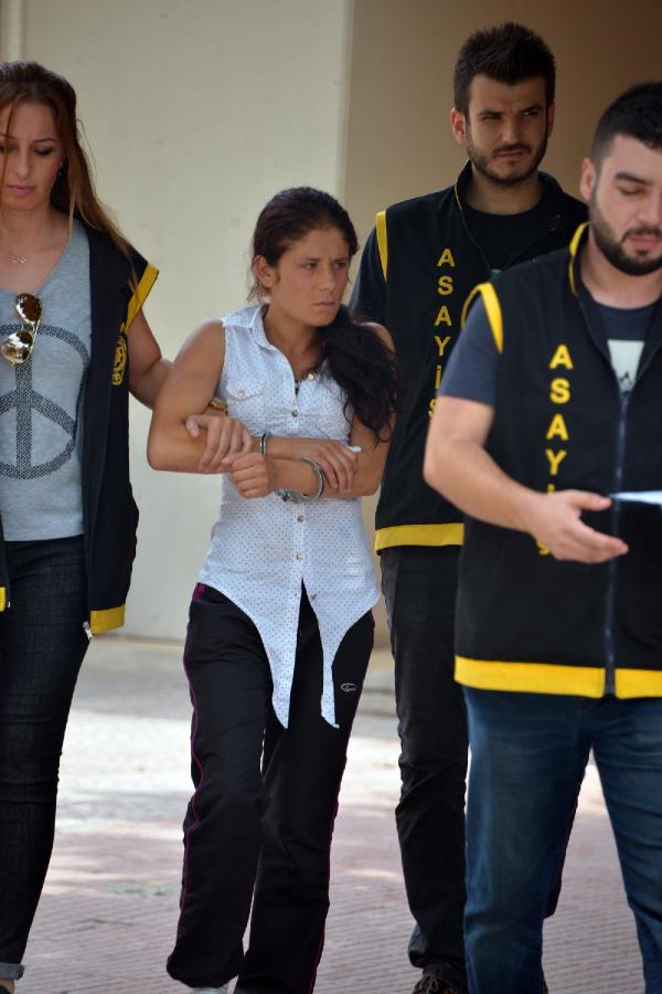 19 yaşındaki hamile hırsızın 30 suç kaydı çıktı