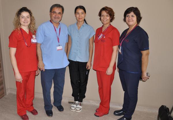 Kazakistanlı Nadya'nın 17 yıllık bebek hasreti Denizli'de son buldu
