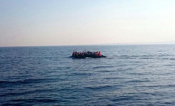 Ayvacık'ta Sahil Güvenlik 245 kaçak yakaladı