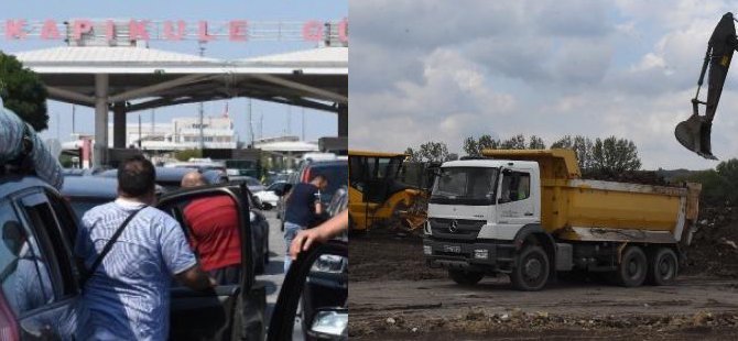 Kuyruk çilesi yaşayan ‘gurbetçiye özel alan‘