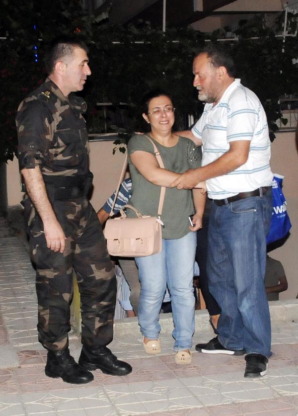 Eşinin şehit olduğu haberini Samsun'da baba evinde aldı