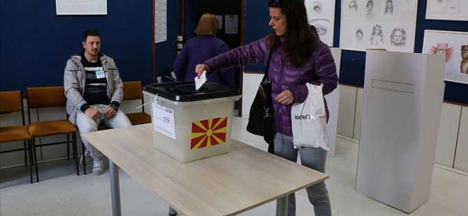 Kuzey Makedonya sandık başında