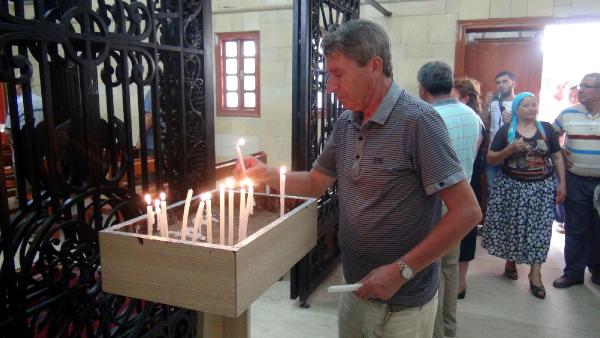 Ermeni Köyü'nde Meryem Ana Yortusu kutlandı