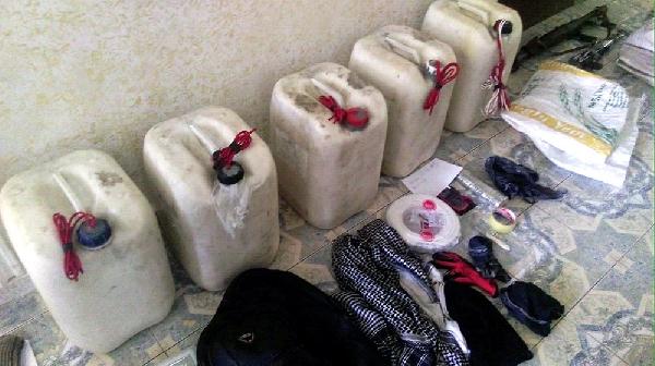Mardin Valiliği, Nusaybin'de ele geçirilen patlayıcı ve silahlarla ilgili açıklama yaptı