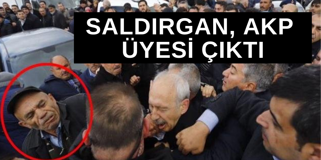 Saldırgan, AKP üyesi çıktı