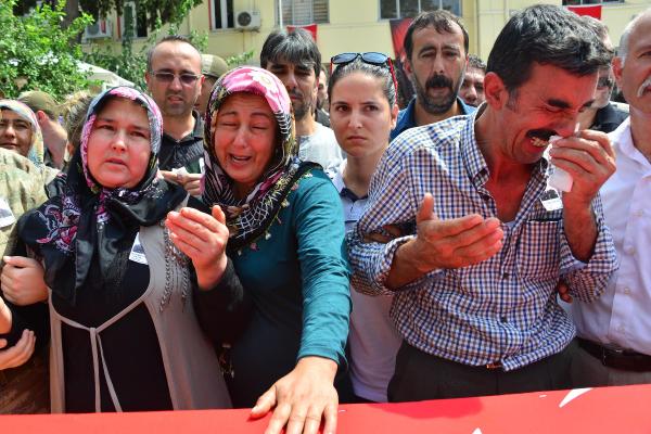 Osmaniye, 15 günde 5'inci şehidi Astsubay Gürlek'i uğurladı