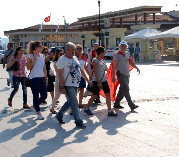 Çanakkale'de teröre tepki