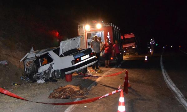 Armutlu’da kaza: 1 ölü, 3 yaralı