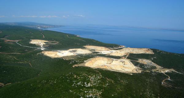 Taş ocakları, Saros Körfezi’nde doğayı tehdit ediyor