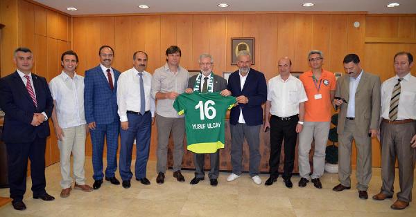 Bursaspor'dan Uludağ Üniversitesi'ne ziyaret