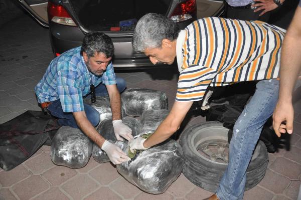 Kırıkkale'de 40 kilogram uyuşturucu madde ele geçirildi