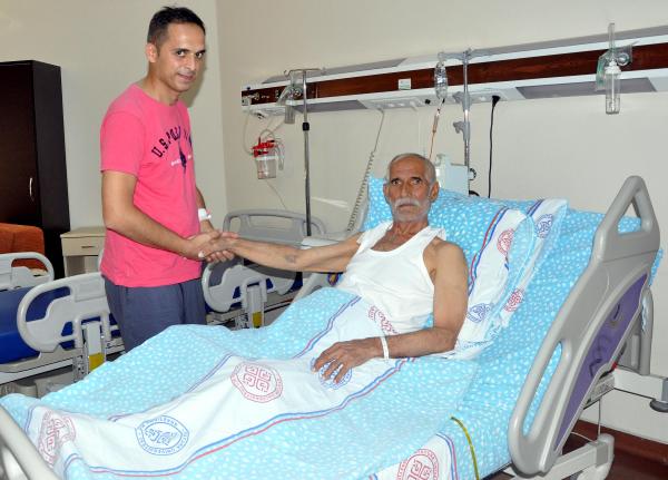 Babasına 'can' oldu