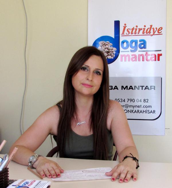 Kadın girişimci istiridye mantar üretim tesisi kurdu