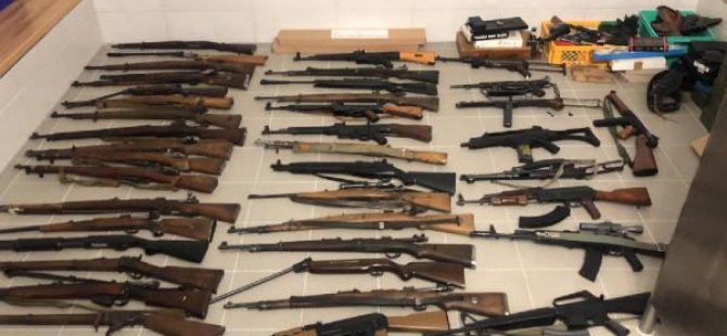 Ölen Almanın evinden cephane çıktı