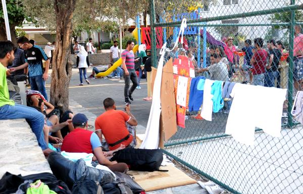 Bodrum'da sığınmacı çıkmazı