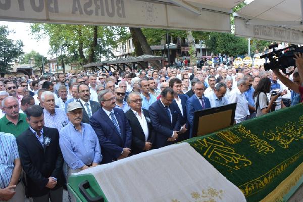 Alaattin Yazıcı Bursa'da toprağa verildi