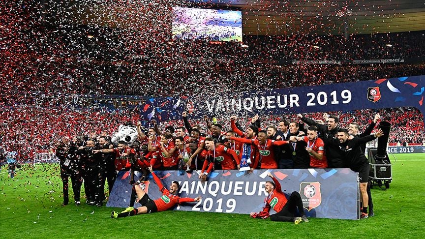 Fransa Kupası'nı Rennes kazandı