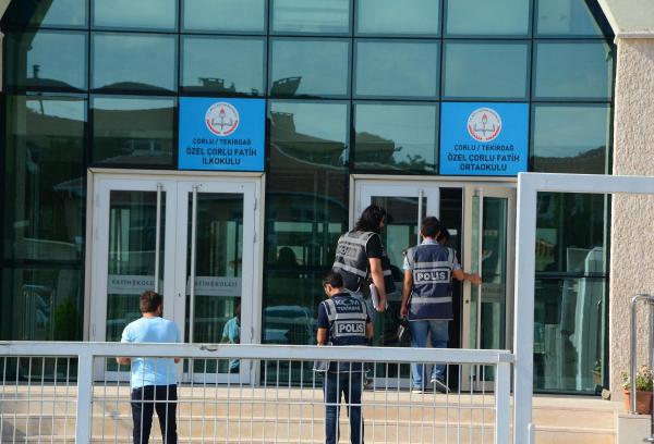 Tekirdağ’daki cemaat okullarında polis araması