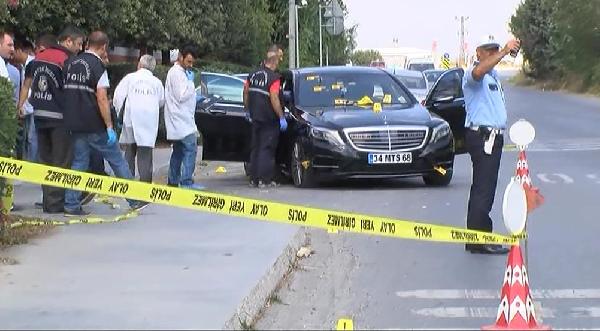 Hadımköy'de otomobile saldırı (1)