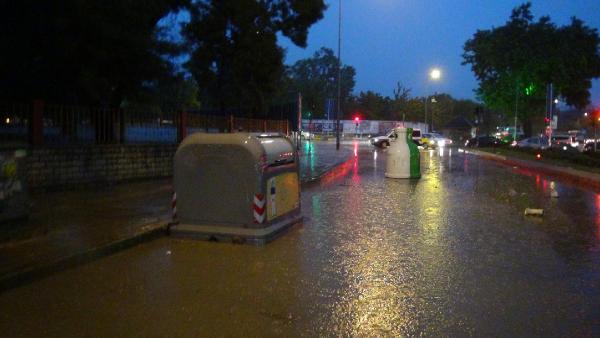 Edirne’de ağustos ayında sağanak süprizi
