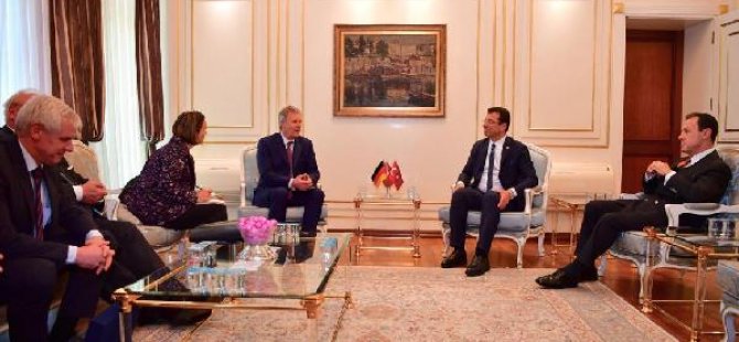 Eski Alman Cumhurbaşkanından İmamoğlu'na ziyaret