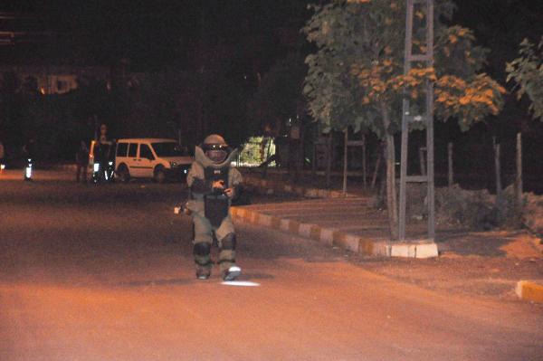 Çöp konteynerindeki ışıkta bomba paniği