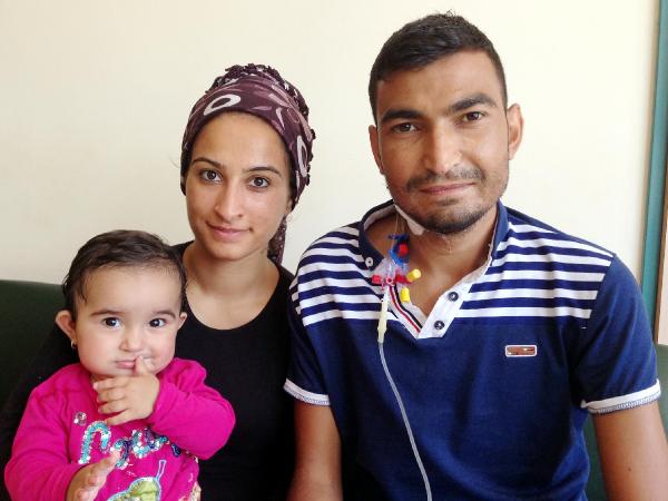 'Kızım babasız büyümesin' dedi, eşine böbreğini verdi