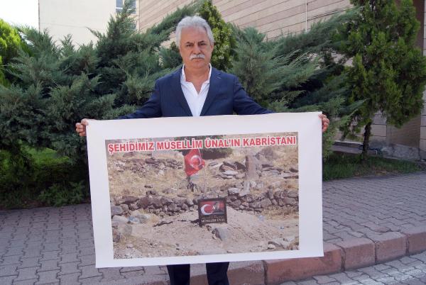 CHP Kayseri İl Başkanı Ayan: Şehit mezarını bu halde bırakanları kınıyorum