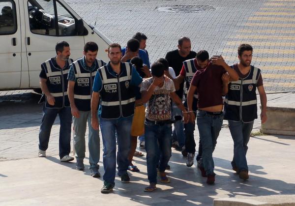 Zehir tacirlerinin yakalanma anı amatör kamerada