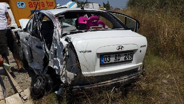 Çorum'da kaza: 4'ü çocuk 8 yaralı