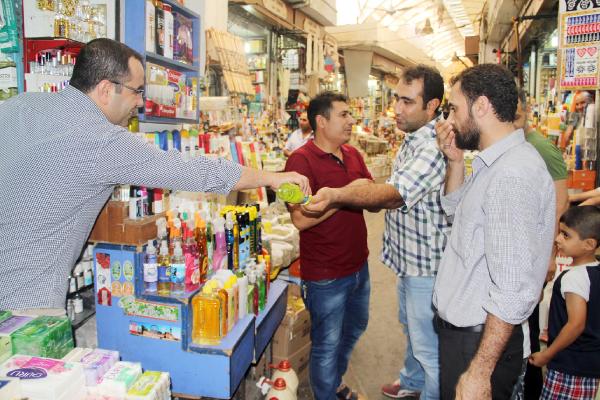 Şanlıurfa'da acılı isottan kolonya yapıldı