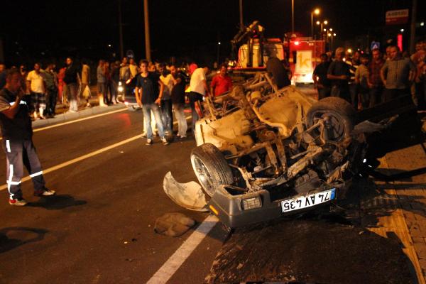 Zonguldak'ta kaza: 1 yaralı
