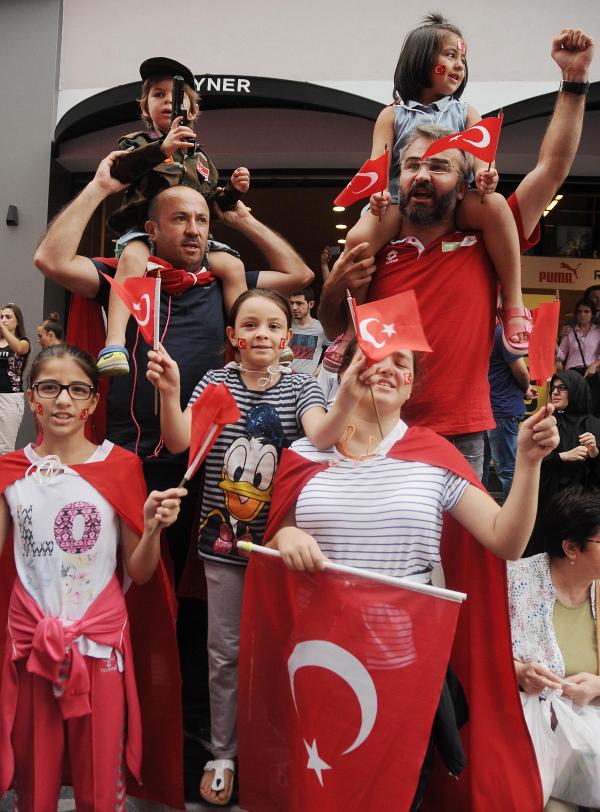 Samsunlular, teröre tepki için yürüdü