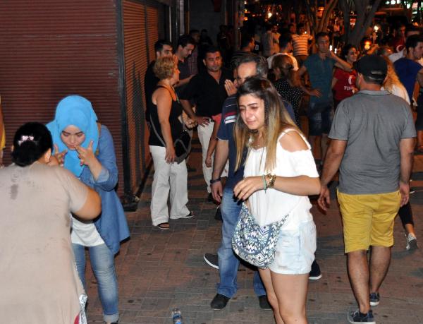 Alanya’da terör eylemine polis müdahalesi