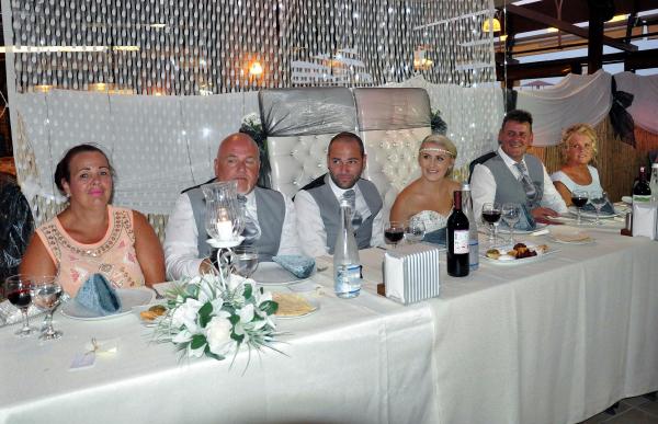 İngiliz çift Didim'de evlendi
