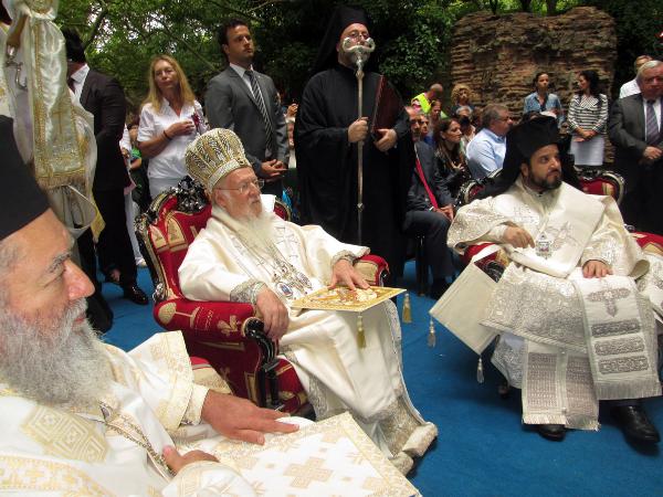 Bartholomeos Kirzalı Manastırı'nda ayin yönetti