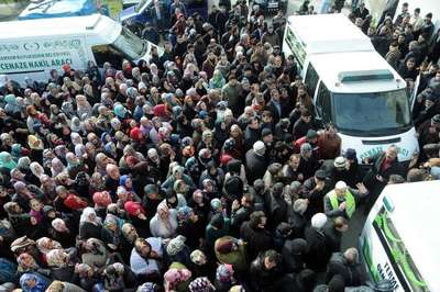 Kazada ölen 6 kişi Samsun'da toprağa verildi