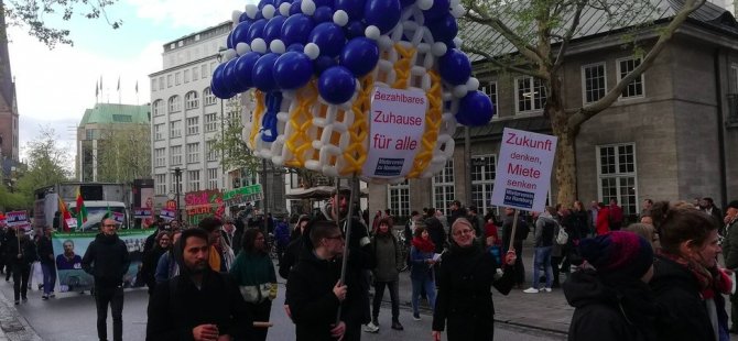 Almanlar kira artışlarını protesto etti
