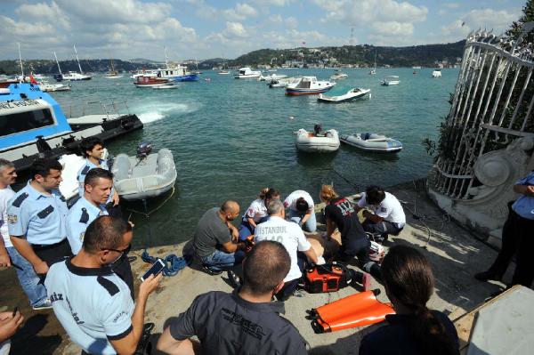 Bebek'te denize giren bir kişi boğuldu