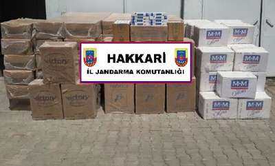 Kamyondan 66 bin 500 paket kaçak sigara çıktı
