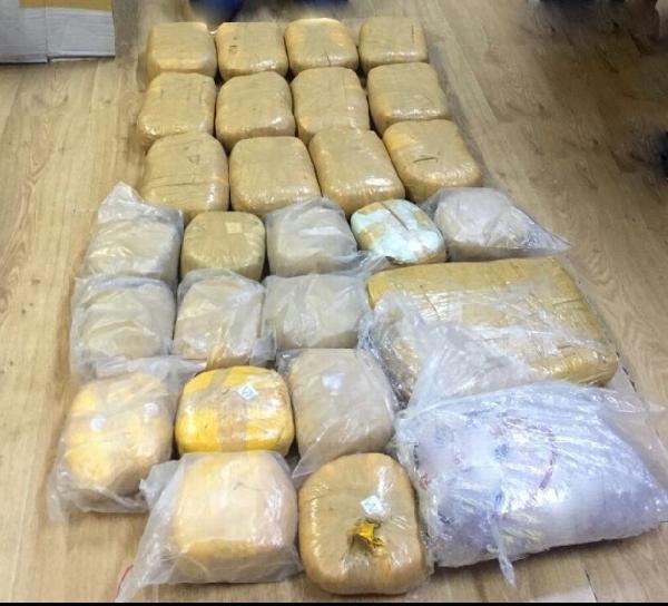 Polis, İstanbul'da 113 kilo esrar ele geçirdi