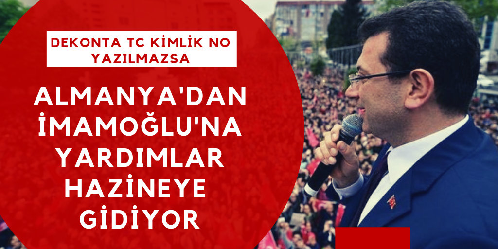 Almanya'daki İmamoğlu destekçileri dikkat