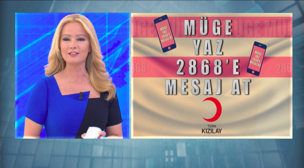Müge Anlı’da 4 Milyon lira bağış toplandı