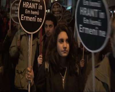 Hrant Dink Kadıköy'de düzenlenen yürüyüşle anıldı