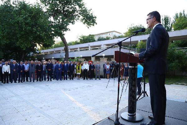 Azerbaycan'da Zafer Bayramı resepsiyonu düzenlendi